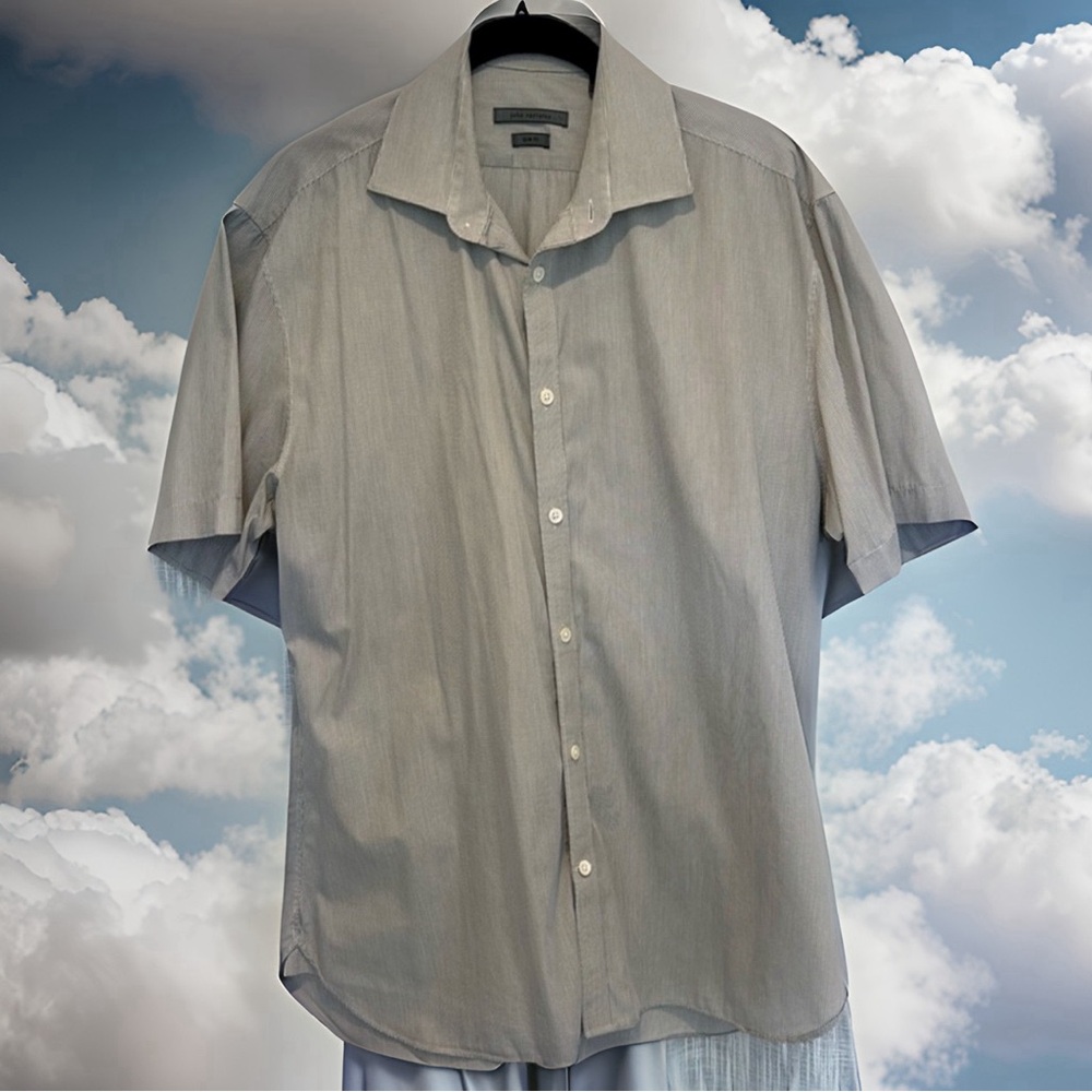 John Varvatos slim-fit short-sleeved shirt - only very lightly worn